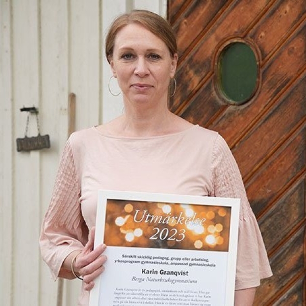 Grattis Karin!